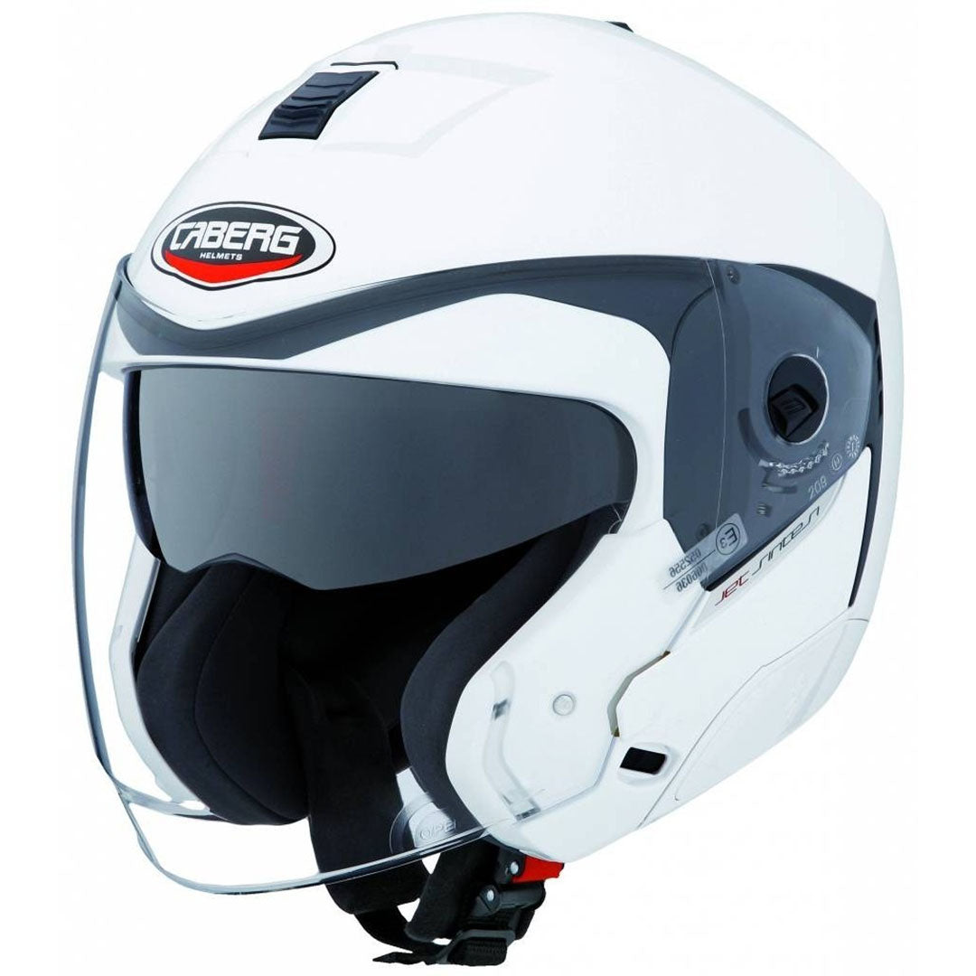Jet Sintesi White Motorbike Helmet