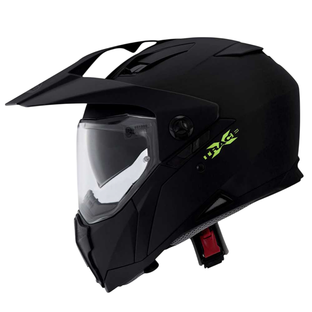 X-Trace Matt Black Full Face Motorbike Helmet
