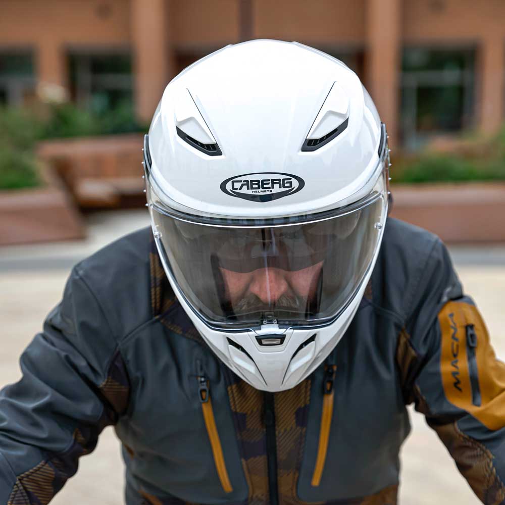 Drift Evo II White Motorcycle Helmet