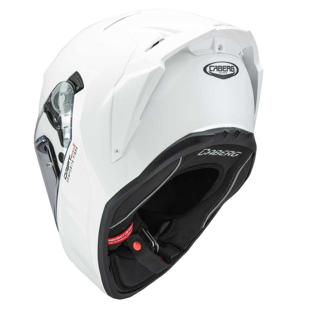 Drift Evo II White Motorcycle Helmet
