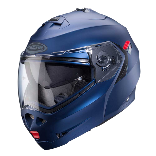 Duke X Matt Blue Yama Motorbike Helmet