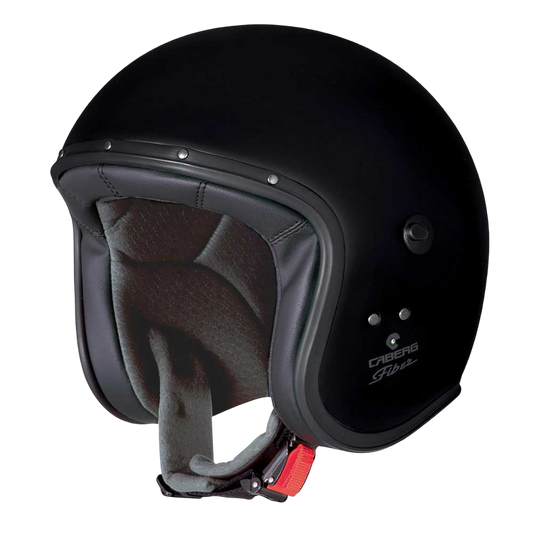 Caberg freeride x matte black open face motorbike helmet for men and women