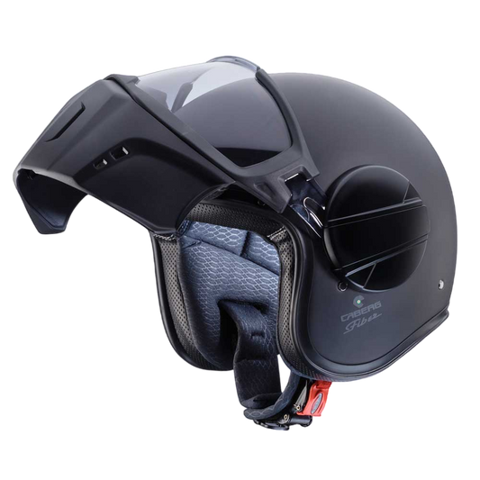 Ghost X Matt Black Motorbike Helmet