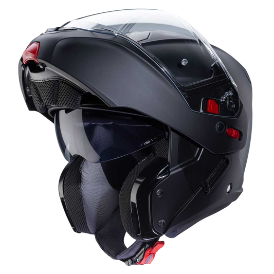 Horus X Matt Black Motorbike Helmet