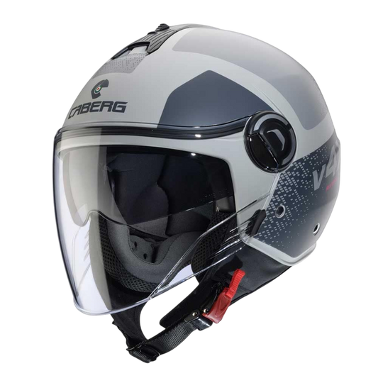 Riviera V4 X Alpha Matt Sand & Anthracite Grey Motorbike Helmet