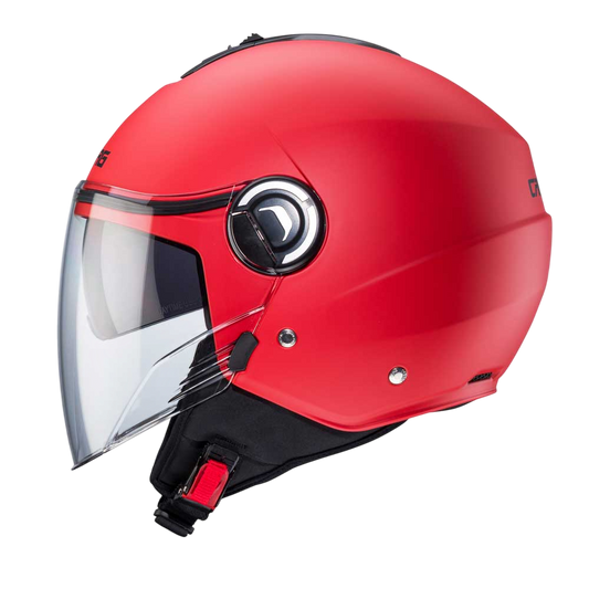 Riviera V4 X Matt Red Motorbike Helmet