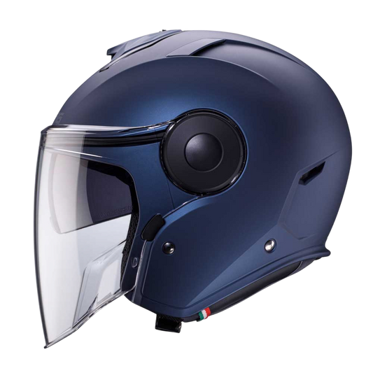 Soho Matt Blue Jeans Motorbike Helmet