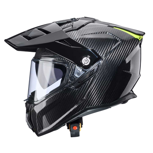 Tanami Carbon Black Motorbike Helmet