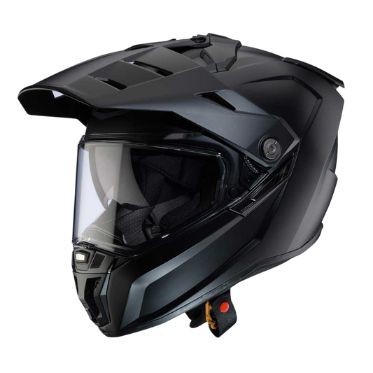Tanami Matt Black Motorbike Helmet