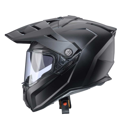 Tanami Matt Black Motorbike Helmet