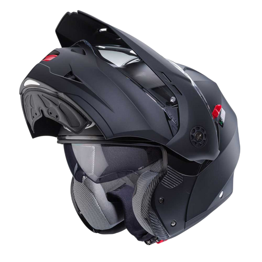 Tourmax X Matt Black Motorbike Helmet