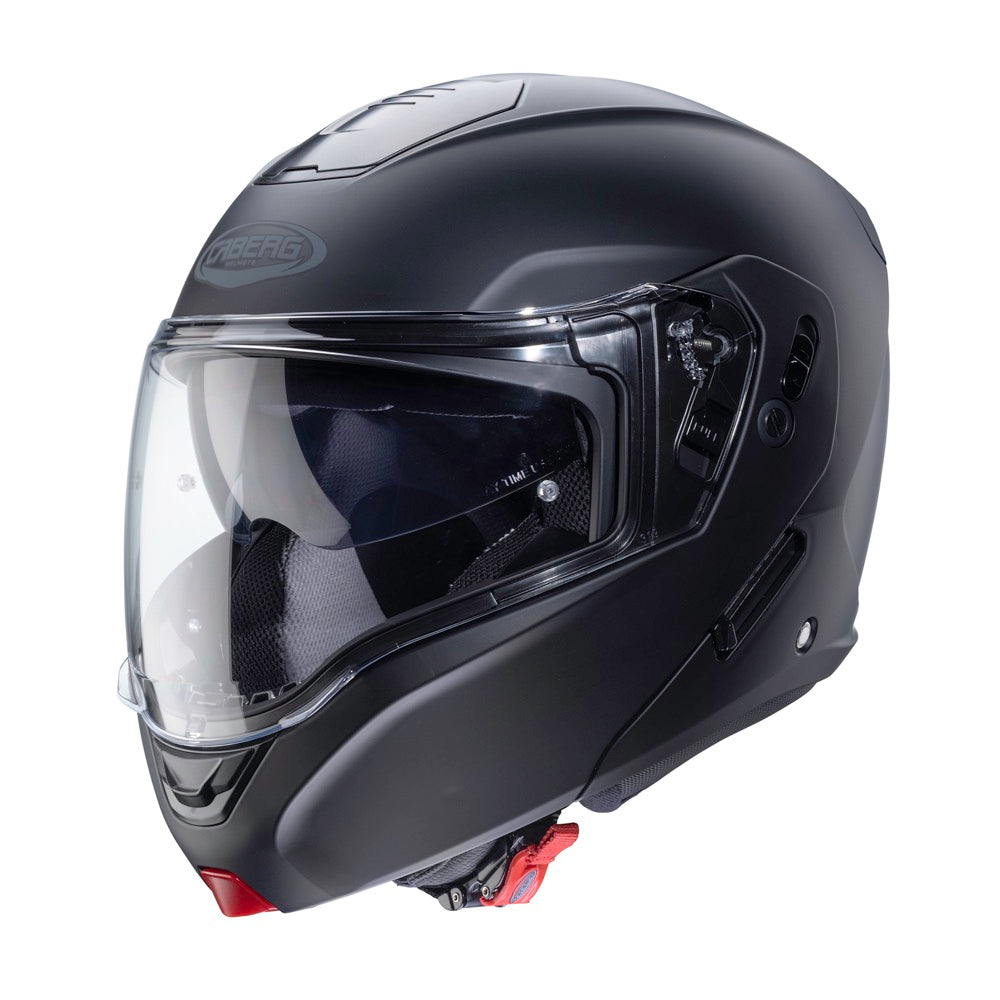 Horus Matt Black Flip Up Motorbike Helmet
