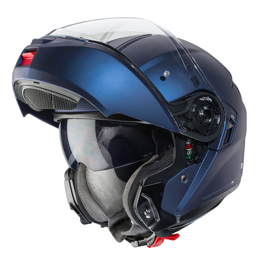 Levo Matt Blue Motorcycle Helmet