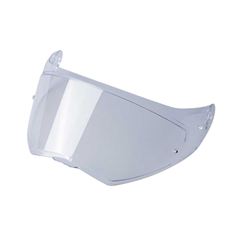 Clear visor on a white background