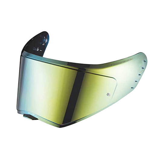 Tanami Mirrored Gold Anti Scratch Visor W/Pins [Not For Road Use]