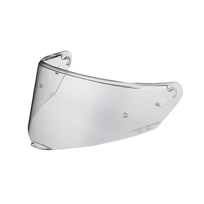 Clear helmet visor for caberg roxter on a white background