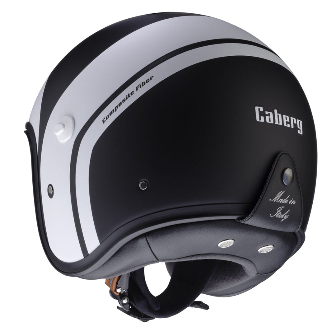 Freeride Mistral Matt Black & White Motorbike Helmet