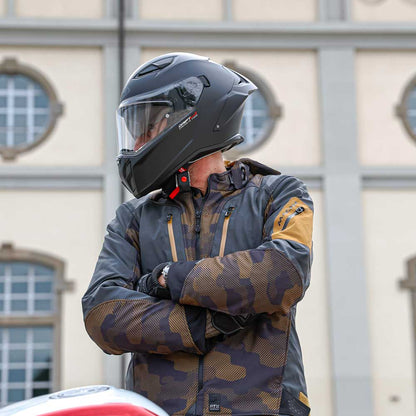 Drift Evo II Matt Black Motorcycle Helmet
