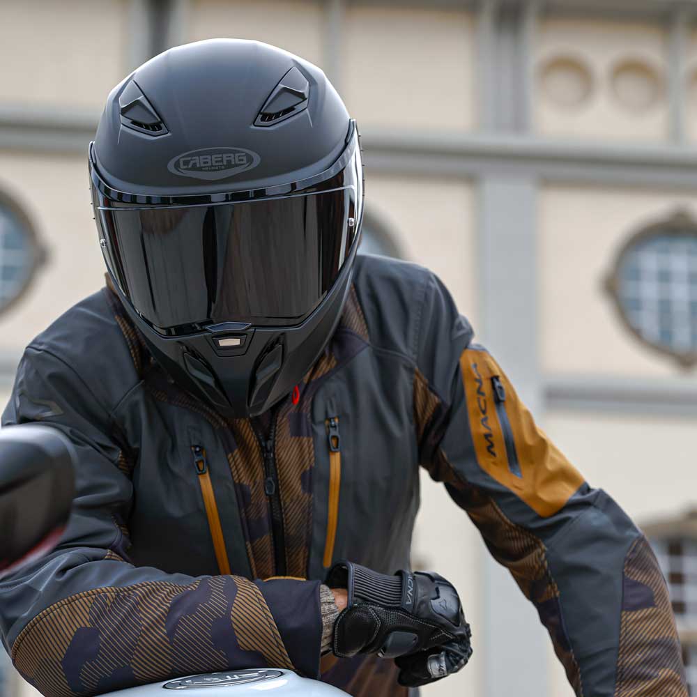 Drift Evo II Matt Black Motorcycle Helmet