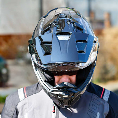Tanami Carbon Black Motorcycle Helmet