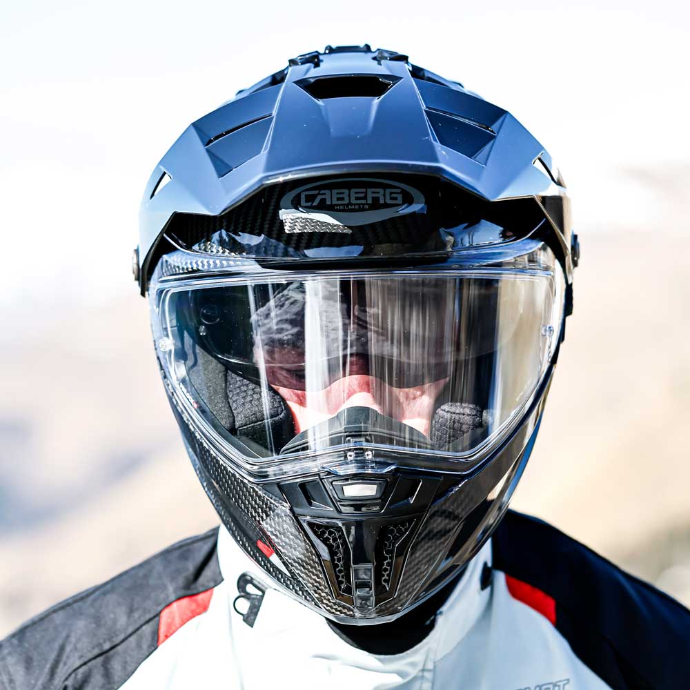 Tanami Carbon Black Motorcycle Helmet