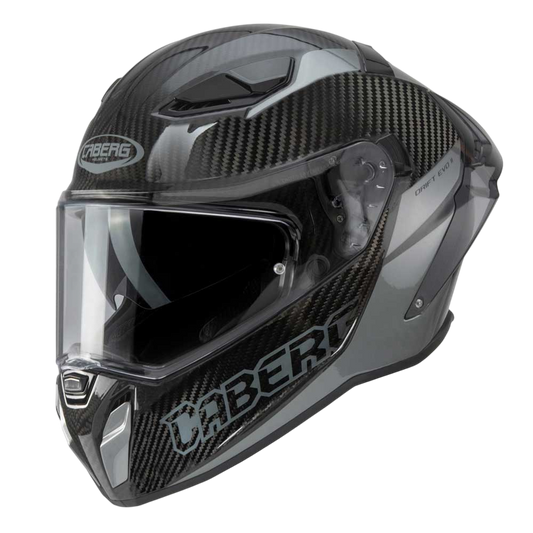 Drift Evo II Nova Grey Motorcycle Helmet (Carbon)