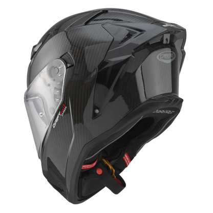 Drift Evo II Black Full Face Motorcycle Helmet (Carbon)