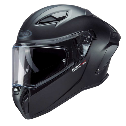 Drift Evo II Matt Black Motorcycle Helmet
