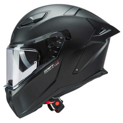Drift Evo II Matt Black Motorcycle Helmet