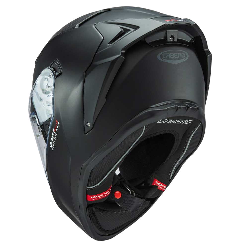 Drift Evo II Matt Black Motorcycle Helmet