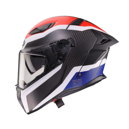 Drift Evo II Matt Carbon CBR Full Face Motorbike Helmet