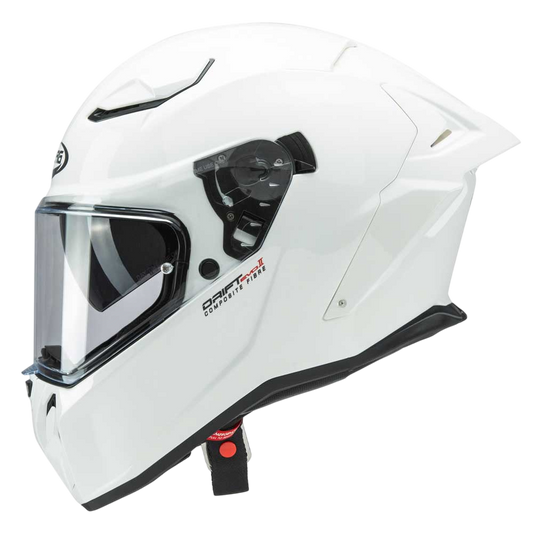 Drift Evo II White Motorcycle Helmet