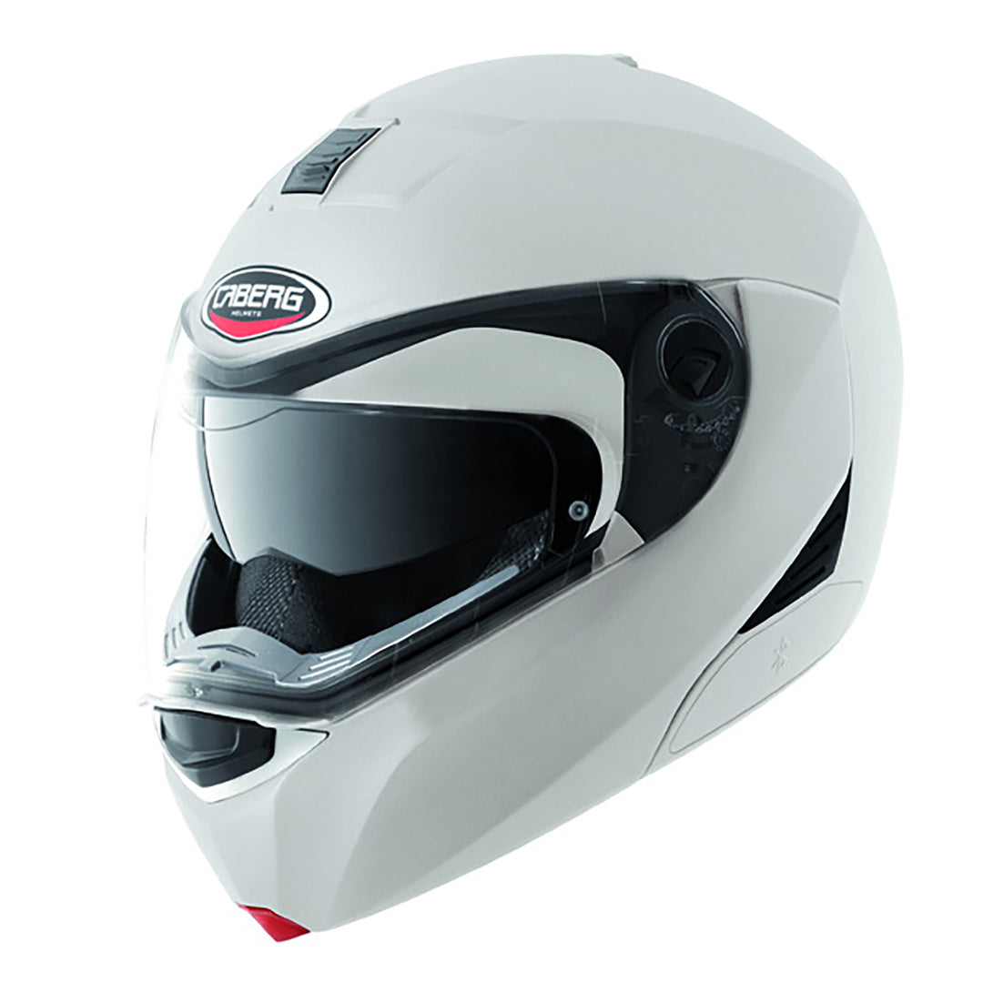 Modus Metal White Flip Up Motorbike Helmet – Caberg Cares