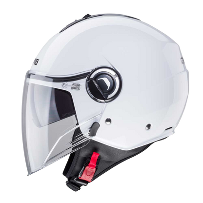 Riviera V4 X White Motorcycle Helmet