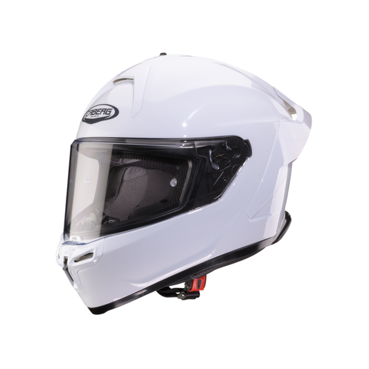 Roxter White Full Face Motorbike Helmet
