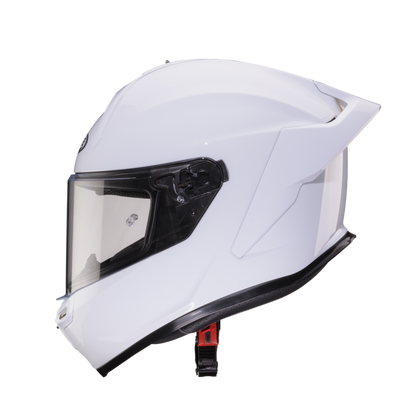 Roxter White Full Face Motorbike Helmet