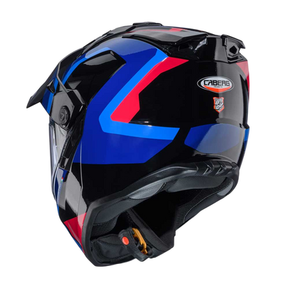 Tanami Scram Black, Red & Blue Motorcycle Helmet