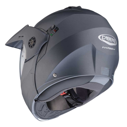Tourmax X Matt Gun Metal Motorcycle Helmet