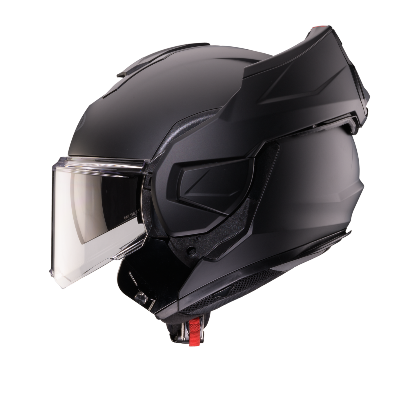 Trip Matt Black Flip Up Motorbike Helmet