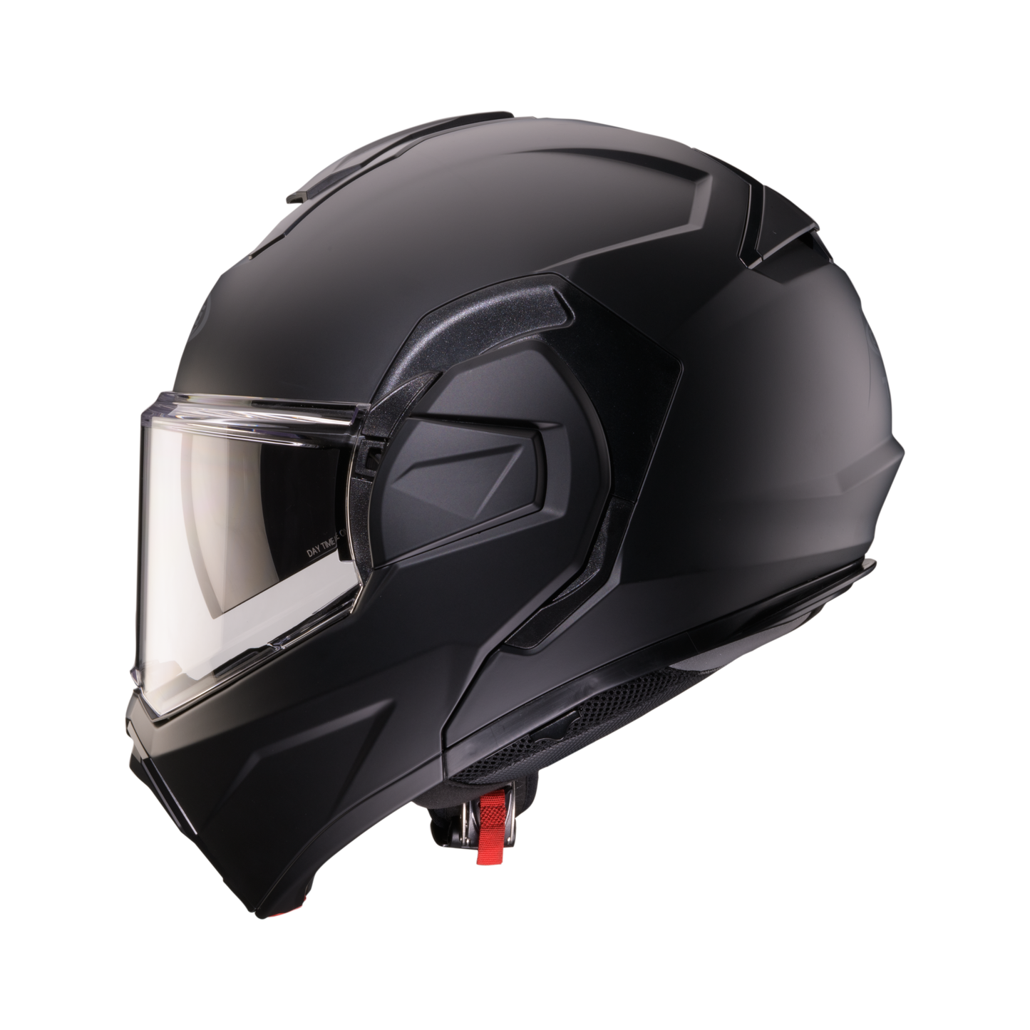 Trip Matt Black Flip Up Motorbike Helmet