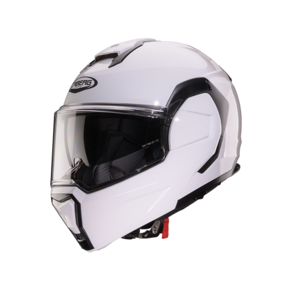 Trip White Flip Up Motorbike Helmet