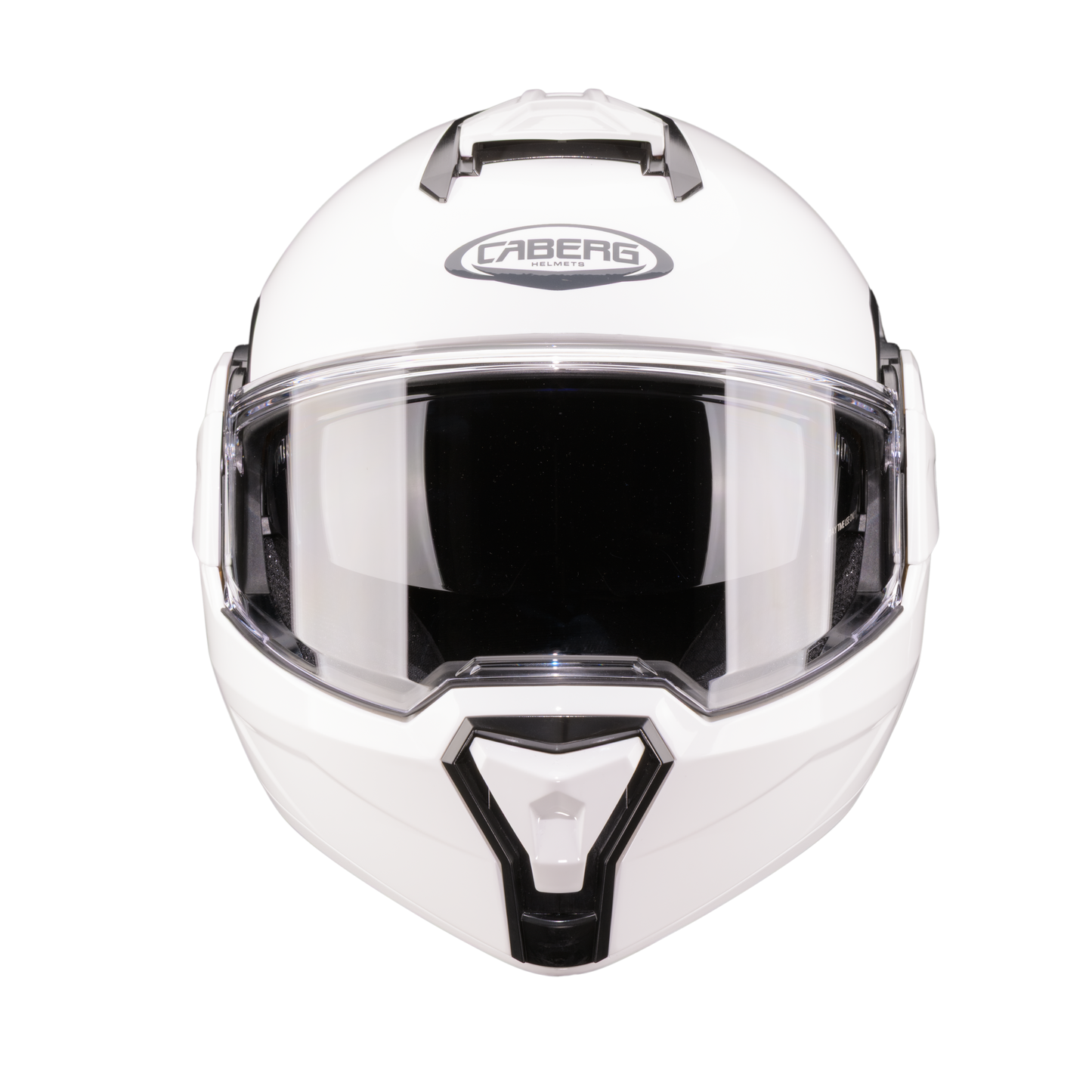 Trip White Flip Up Motorbike Helmet