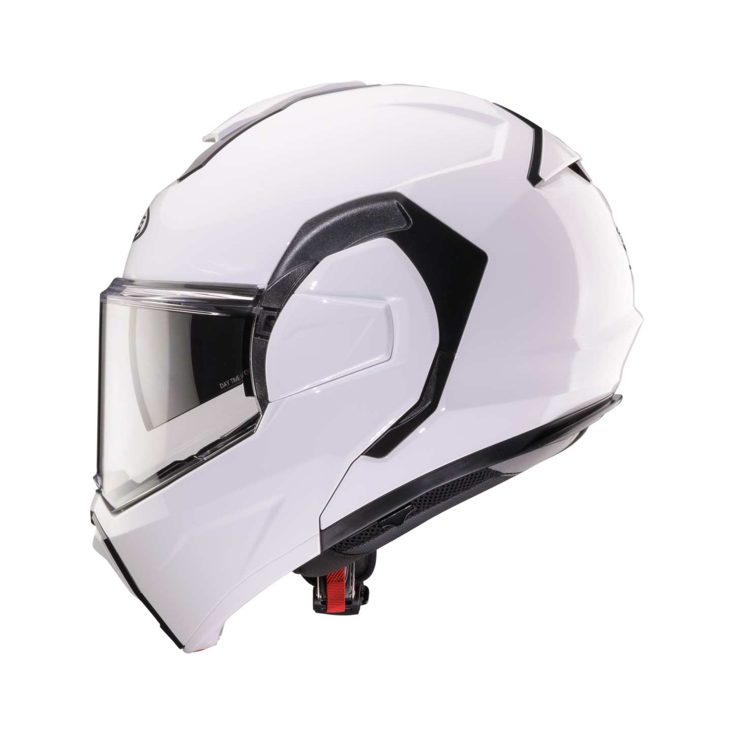Trip White Flip Up Motorbike Helmet
