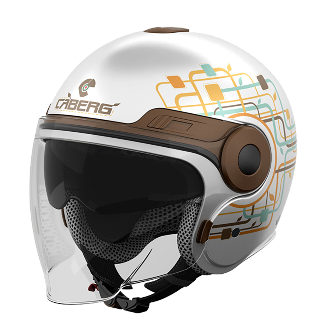Uptown Ladies Open Face Motorcycle Helmet