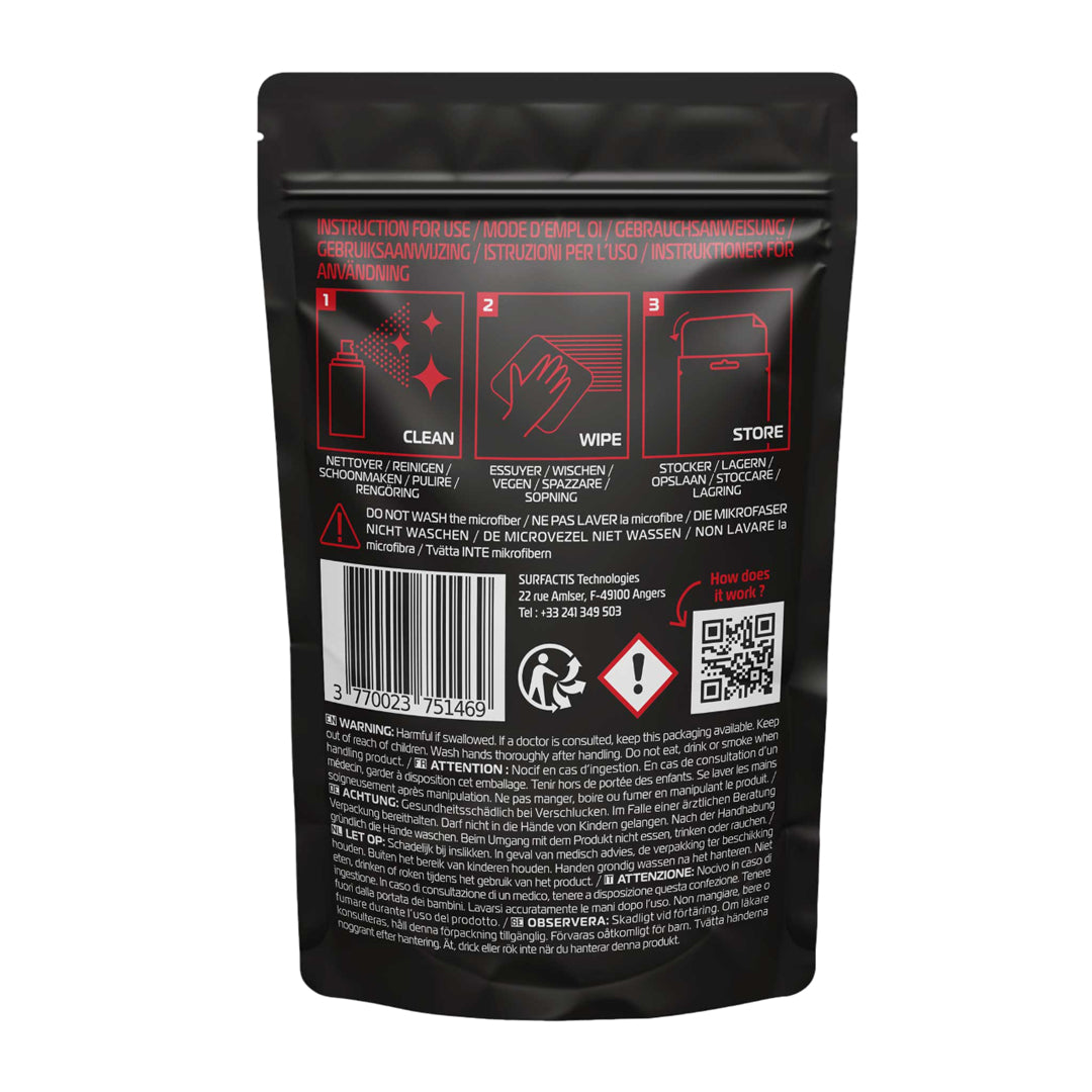 VisioFog Microfibre Wipe