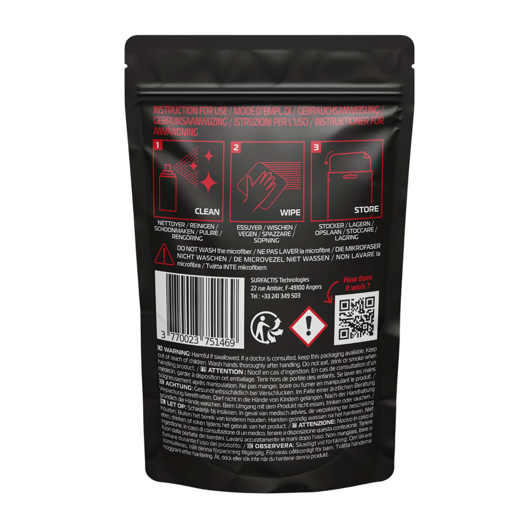 VisioFog Microfibre Anti-Fog Wipe