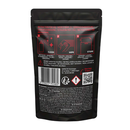 VisioFog Microfibre Anti-Fog Wipe