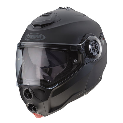 Droid Matt Black Motorbike Helmet