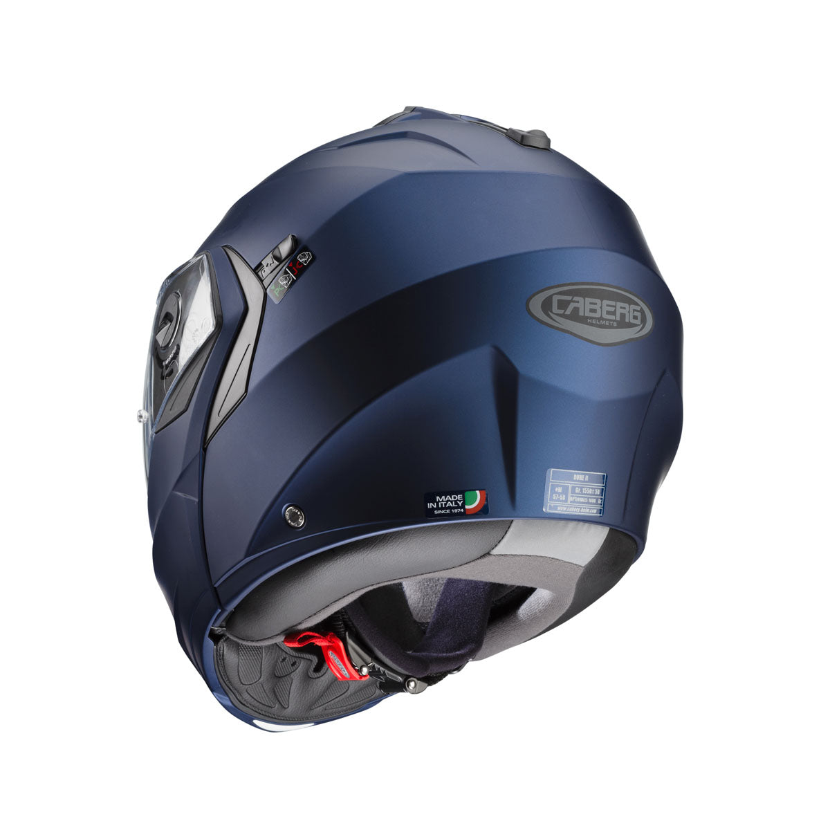 Duke 2 Matt Blue Motorbike Helmet - XS
