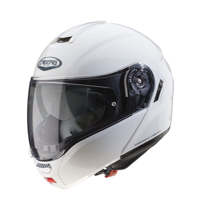 Levo White Motorbike Helmet - XS
